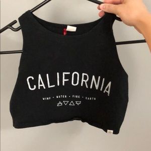 Crop top from Tilly’s store